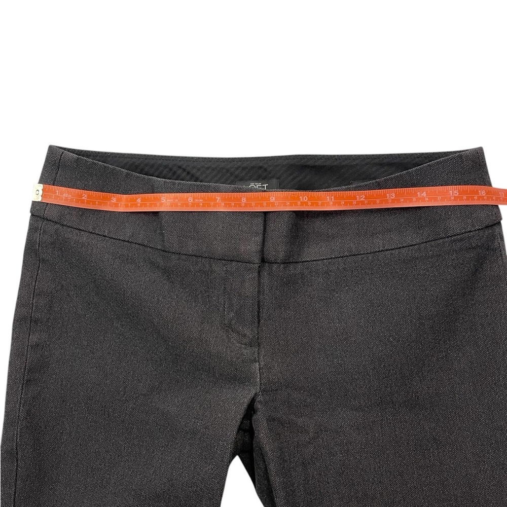 LOFT Marisa (Sleek Tailored) Black Boot Cut Pants - Picture 2 of 6
